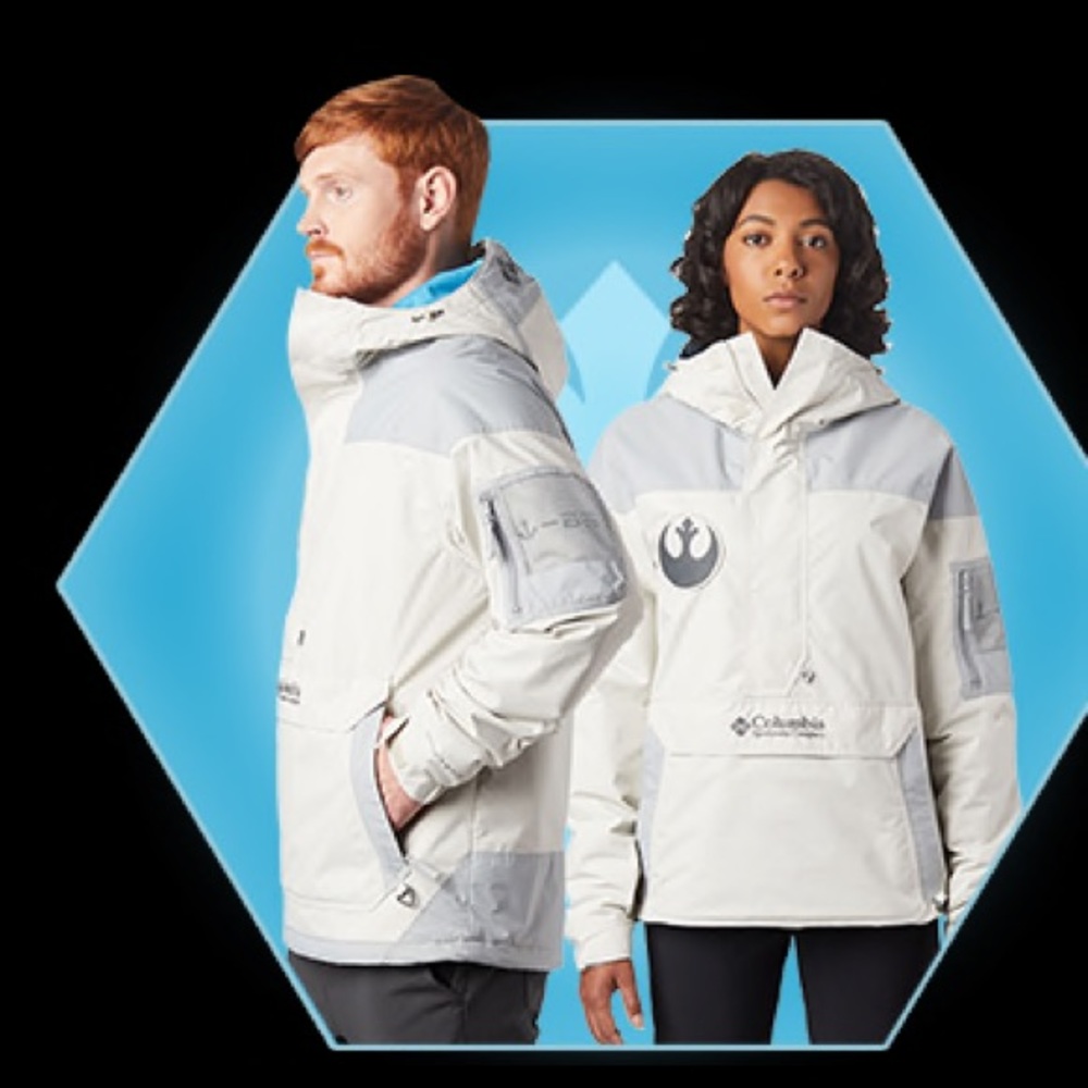 Columbia jacket challenger Star Wars force